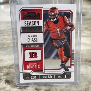 🔥 2023 Ja’Marr Chase Panini Contenders Season Ticket